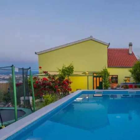 Private Heated Pool And Jacuzzi #house Sandra * Kastela